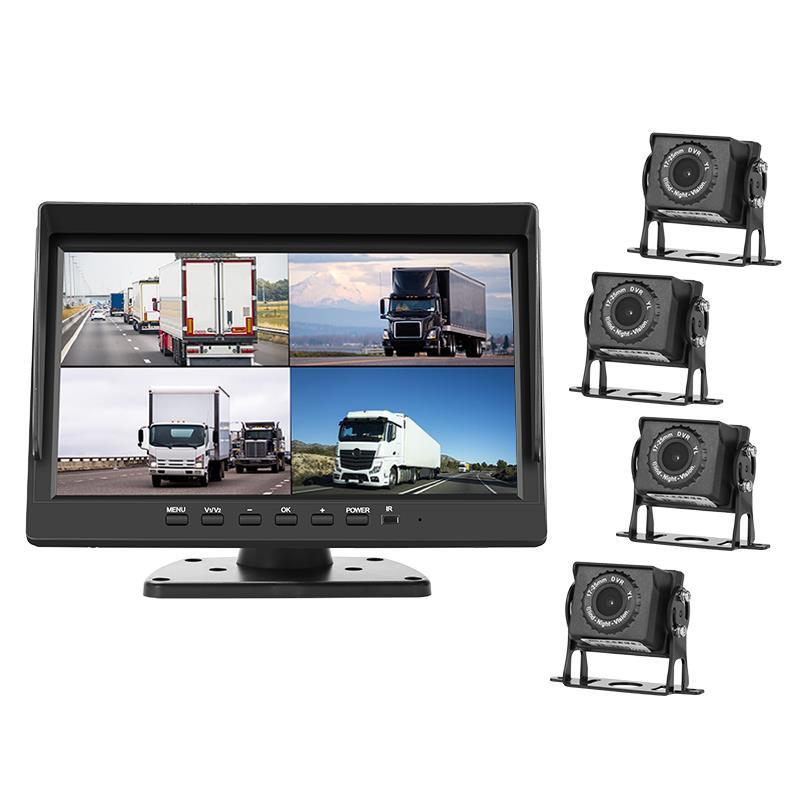 7'' 4CH Semi Truck Camera System